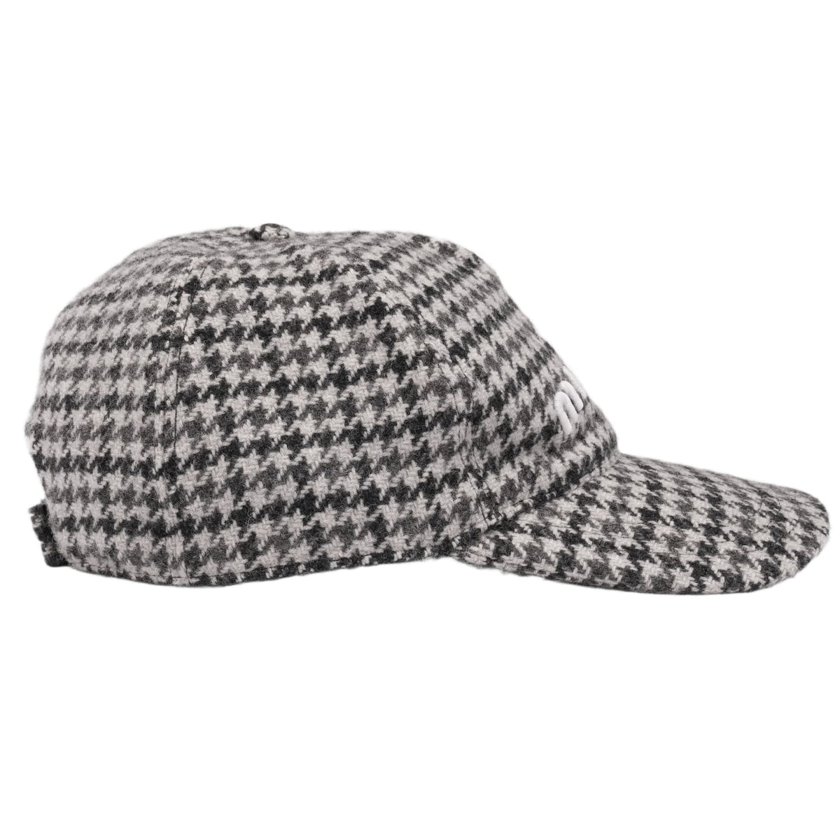 Miu Miu 'Houndstooth' Wool Hat