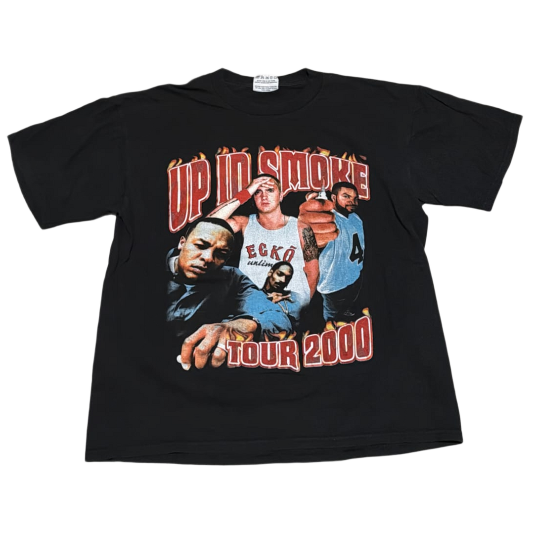 Up In Smoke '2000 Tour' Black Vintage Tee