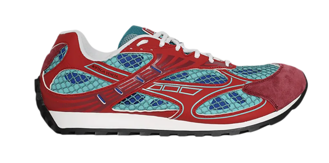 Bottega Veneta 'Turquoise/Cherry' Orbit Sneakers