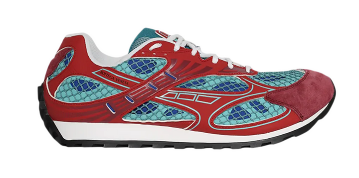 Bottega Veneta 'Turquoise/Cherry' Orbit Sneakers