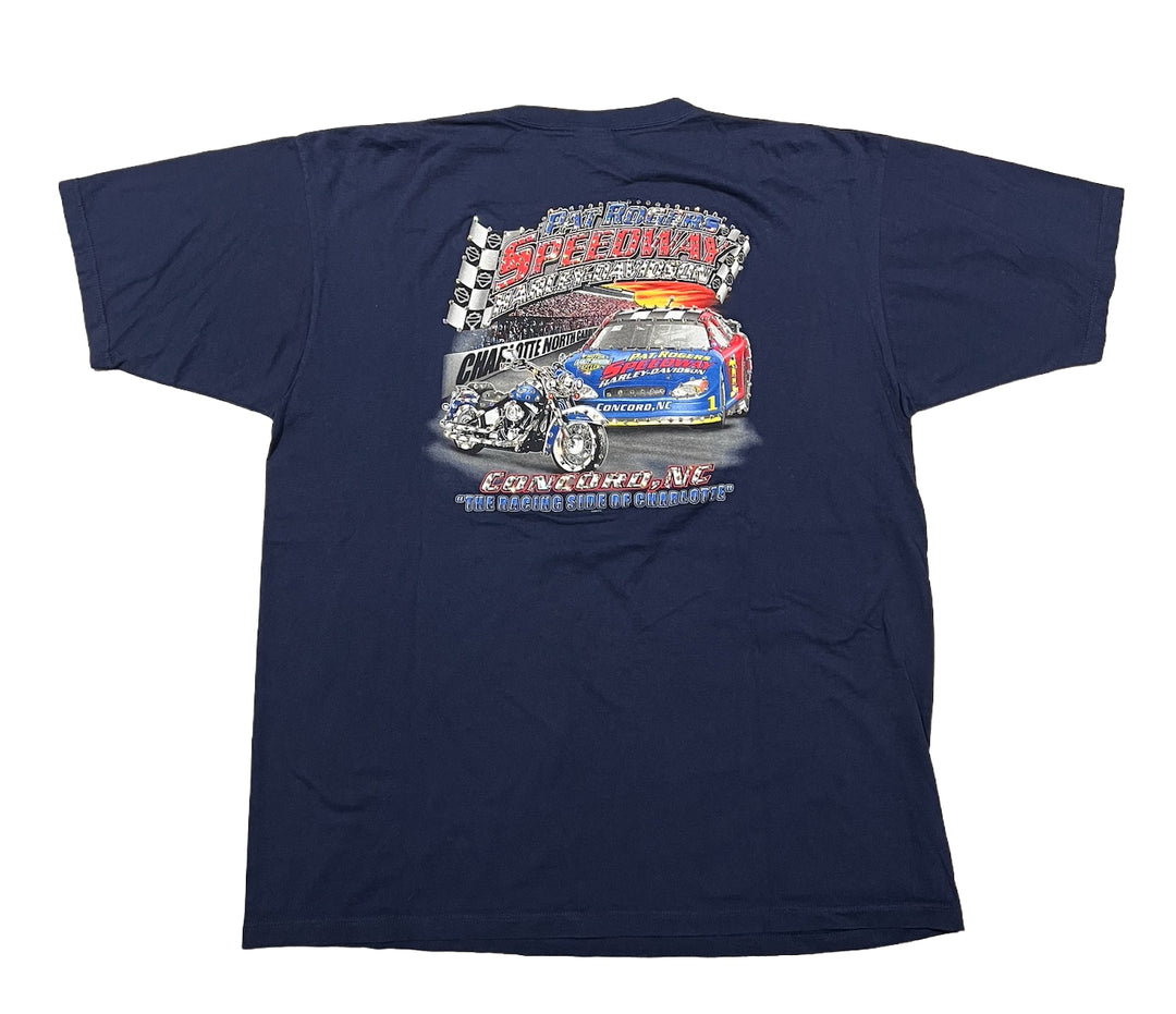 Harley Davidson 'Pat Rogers' Rhinestone Vintage Tee