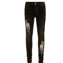 Amiri 'Black MA Stencil' Jeans