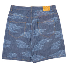 Louis Vuitton x Nigo Monogram Chambray Shorts Indigo