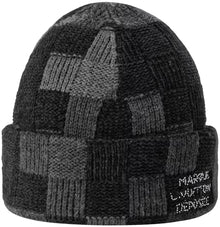 Louis Vuitton 'Black' Damoflage Crush Beanie