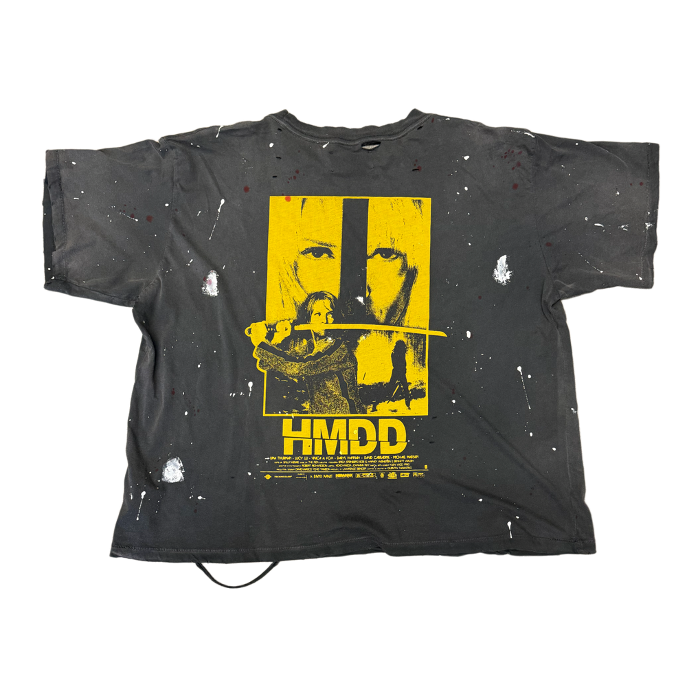 Happy Memories Don't Die HMDD 'Kill Bill' Painted Black Tee