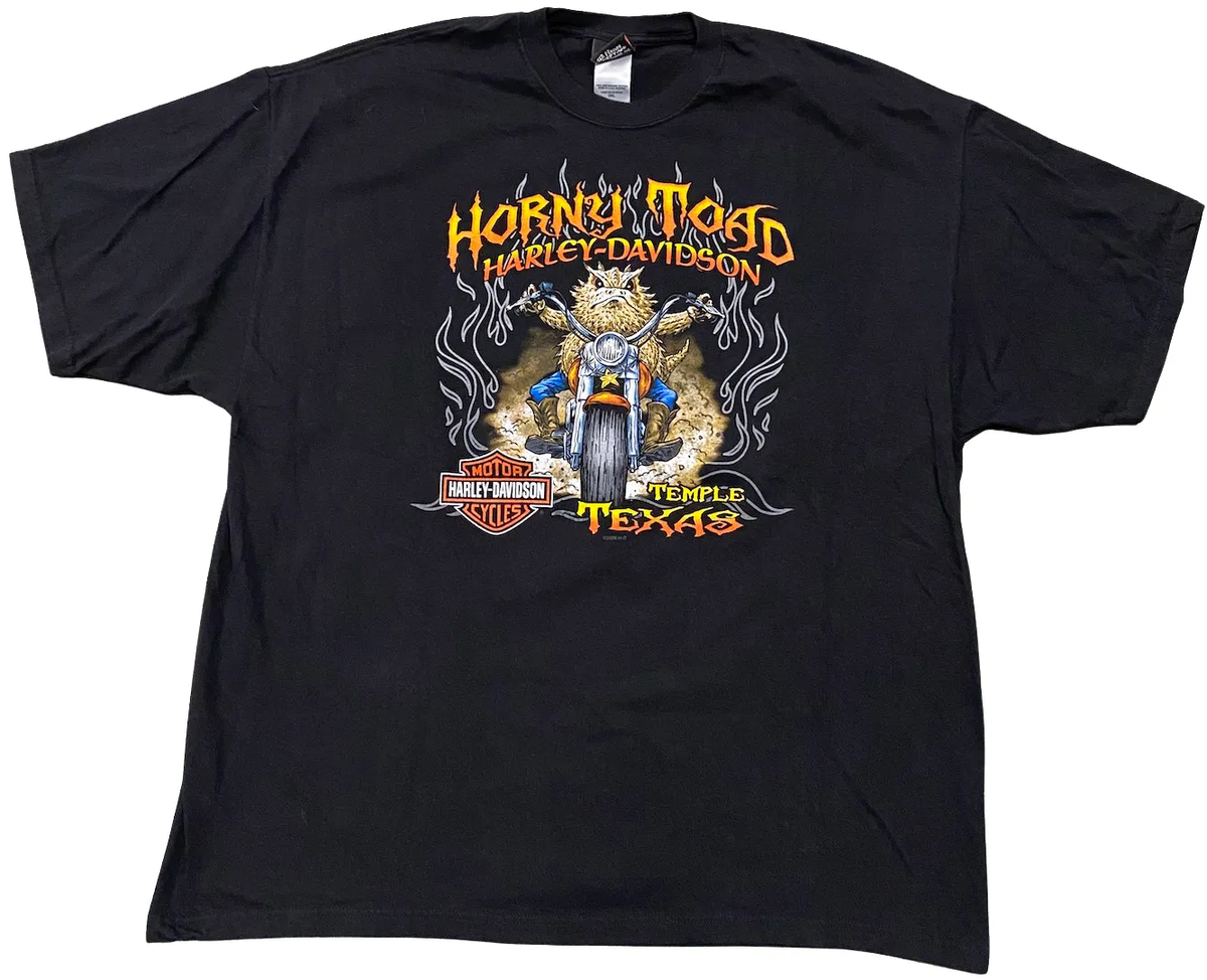 Harley Davidson 'Horny Toad' Vintage Tee