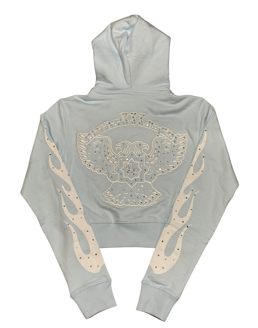 Murd333r.fm 'Blue' Womens Chop333r Zip Hoodie