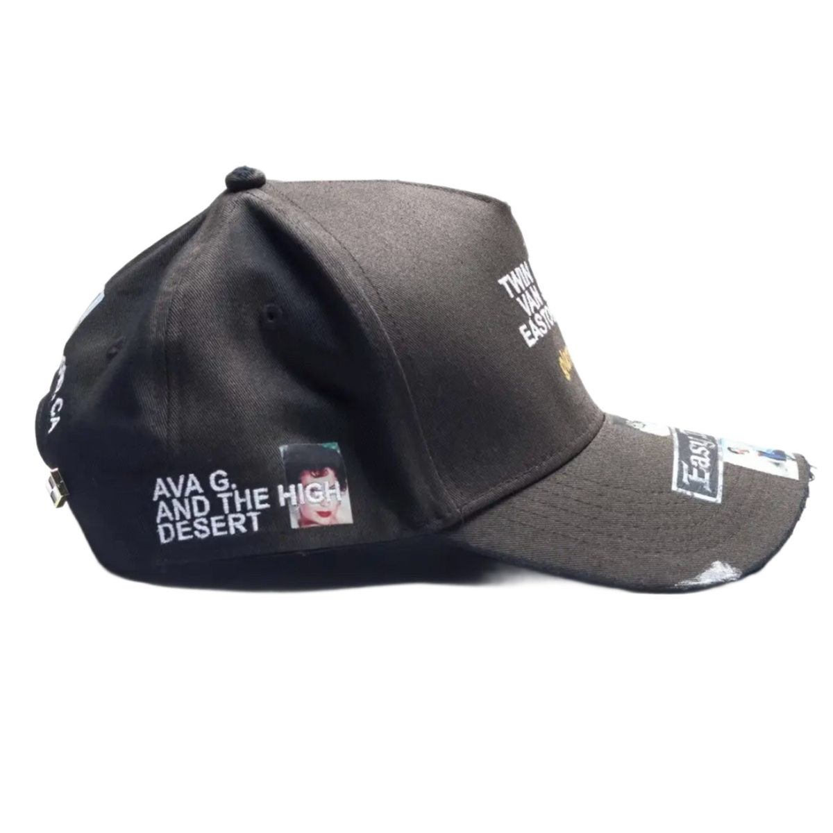 Paly 'Black' Twin Palms Signed & Numbered Hat