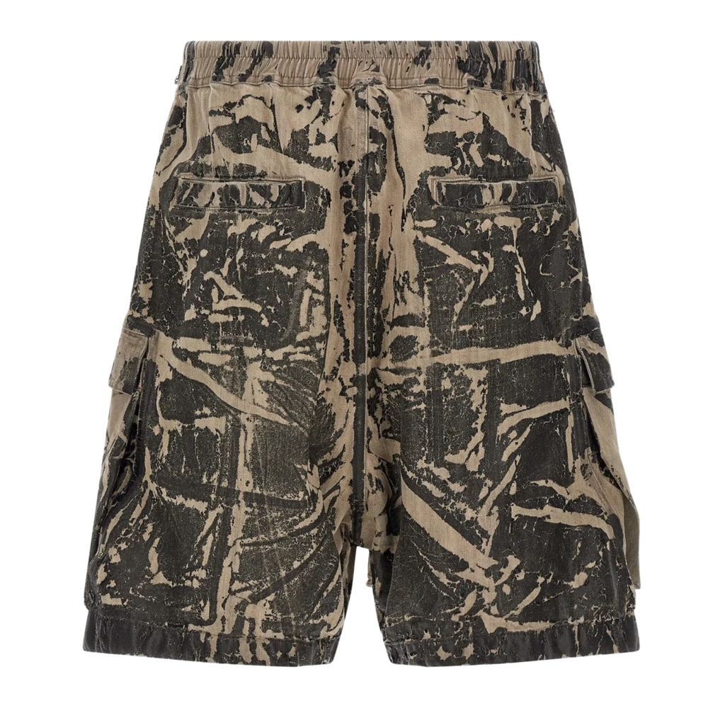 Rick Owens 'DRKSHDW' Washed Cargo Shorts