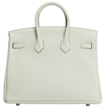 Hermés Togo 'Gris Neve' Birkin 25 2023 Handbag
