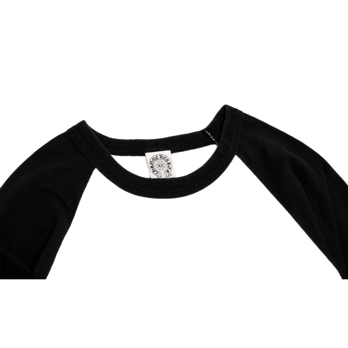 Chrome Hearts 'Black & White' Vine Dagger Raglan Baseball Tee