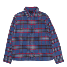 Chrome Hearts 'Blue Red Work Dog' Flannel Shirt