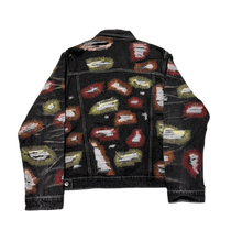 Who Decides War 'All Over' Black Denim Jacket