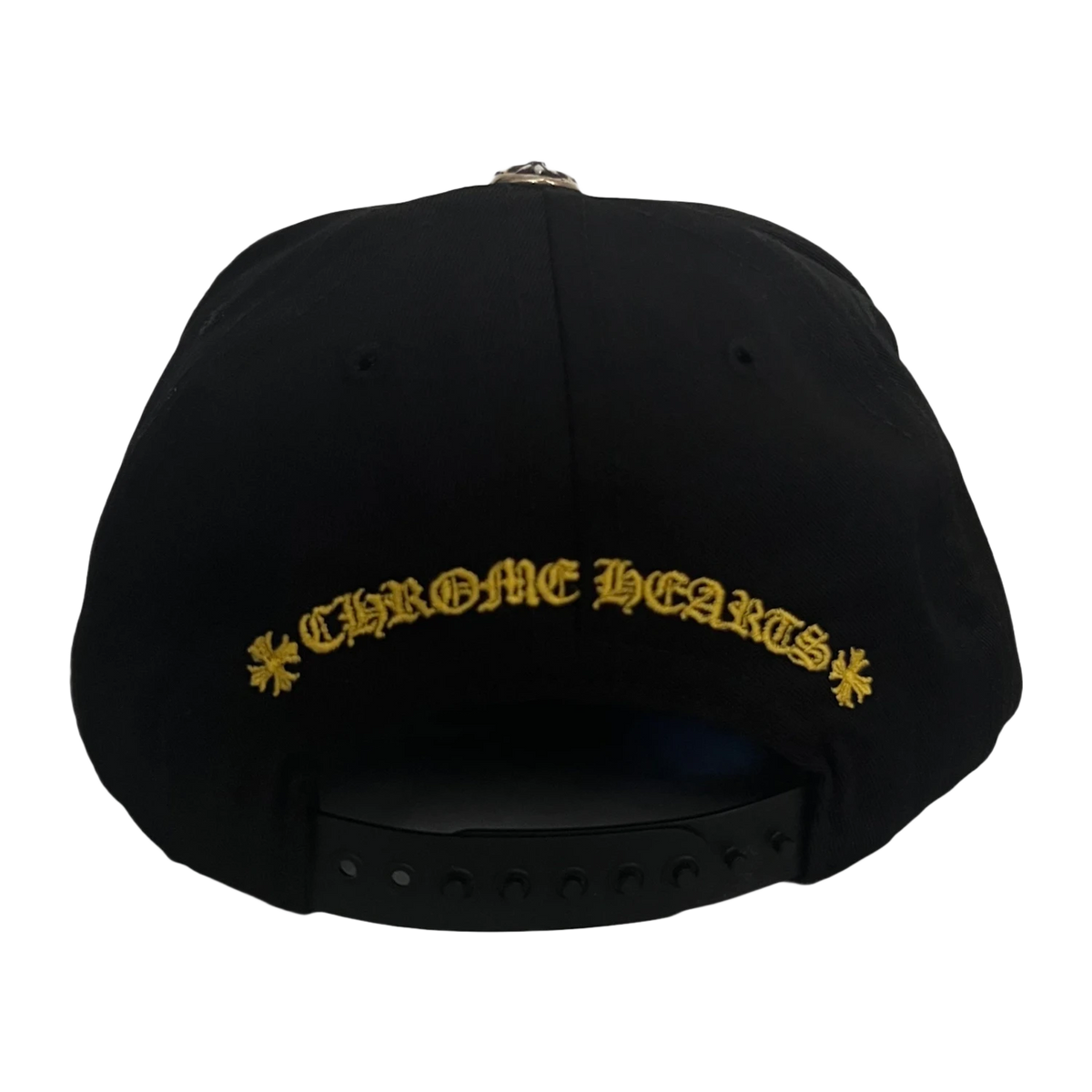 Chrome Hearts 'Black Yellow' CH Baseball Hat