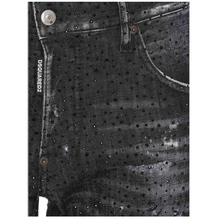DSquared2 'Washed Black' Skater Jeans