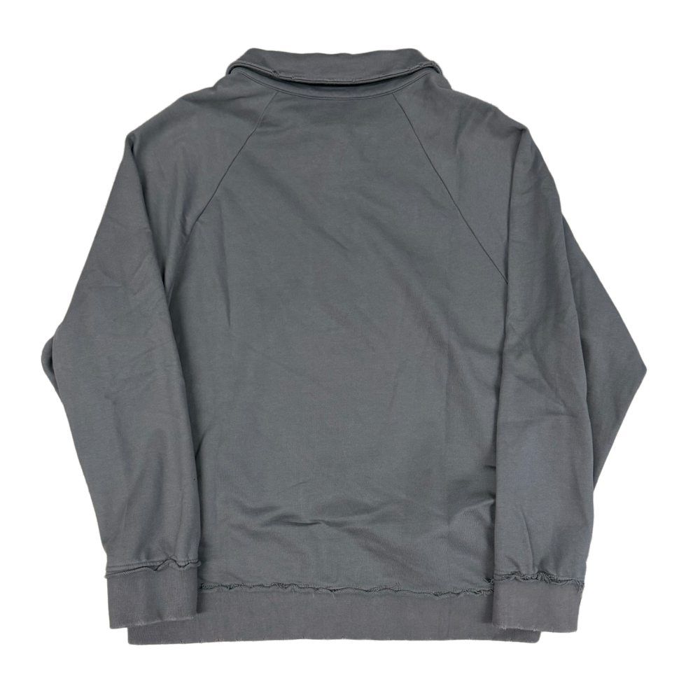 Miu Miu 'Grey' Collared Polo Longsleeve
