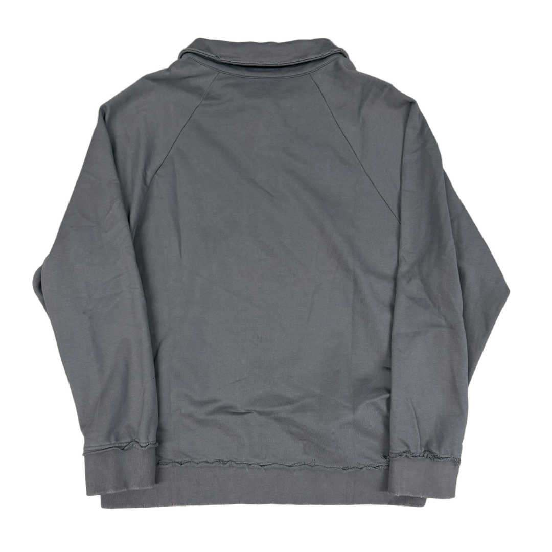 Miu Miu 'Grey' Collared Polo Longsleeve