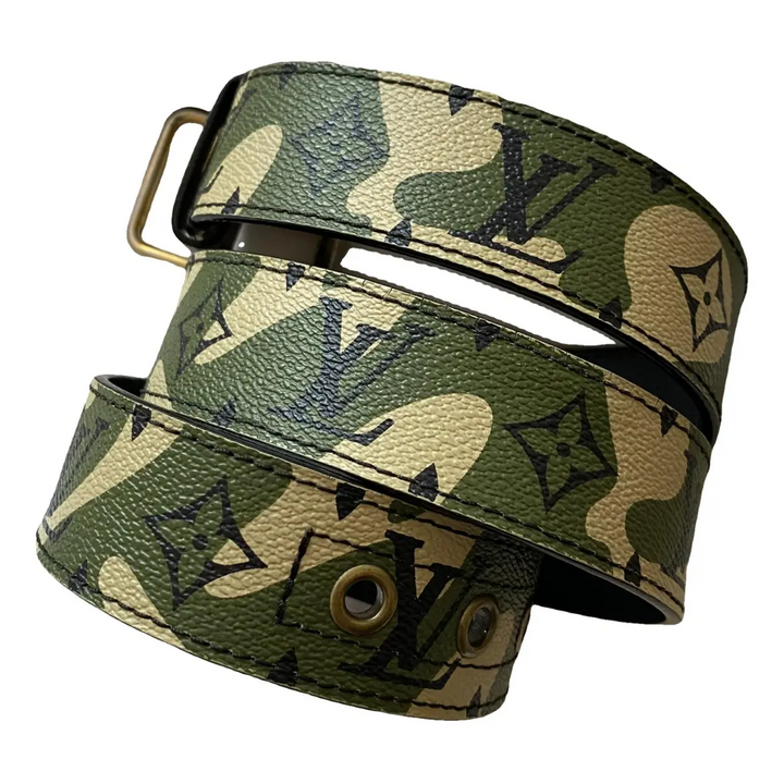 Louis Vuitton x Murakami 'Monogramouflage' Camo Belt