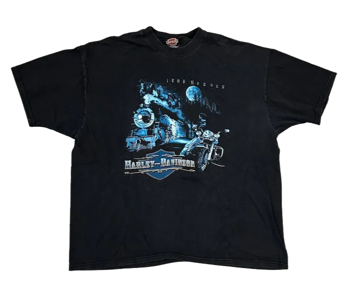 Harley Davidson 'Iron Horses' Vintage Tee
