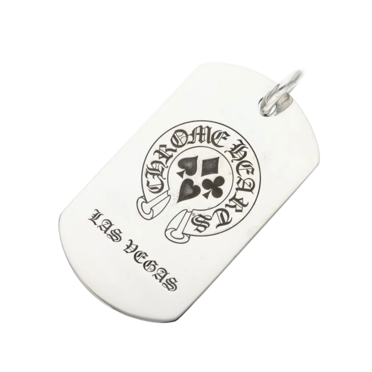 Chrome Hearts 'Las Vegas' Dog Tag Pendant Necklace