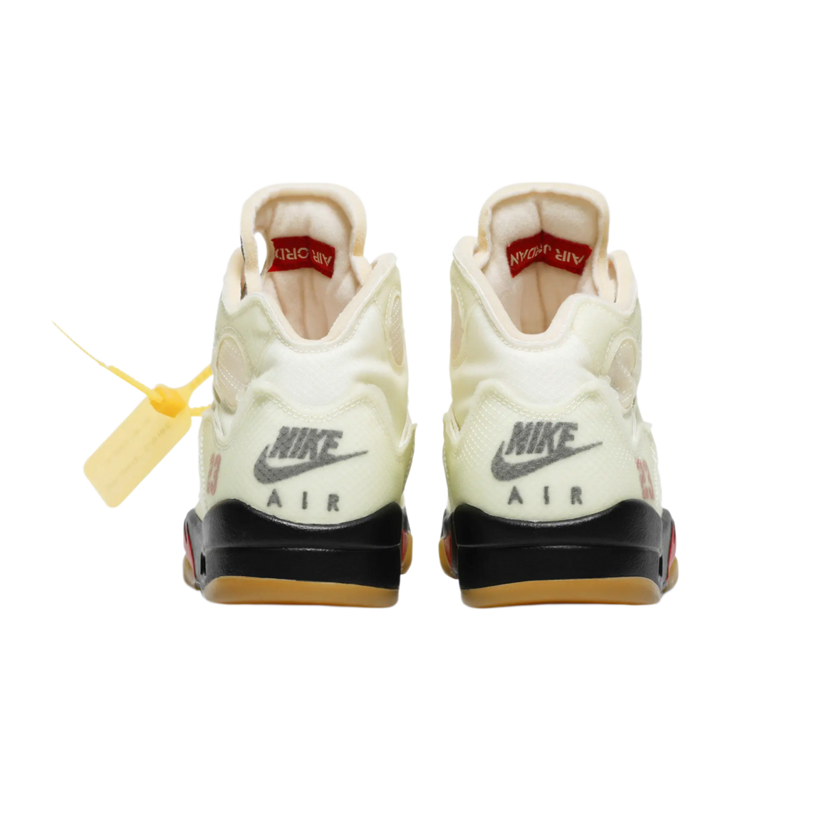Air Jordan x Off White 5 'Sail'