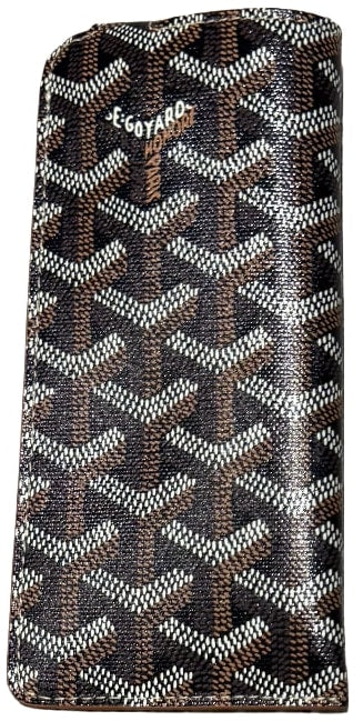 Goyard 'Black/Tan' Montmartre PM Glasses Case