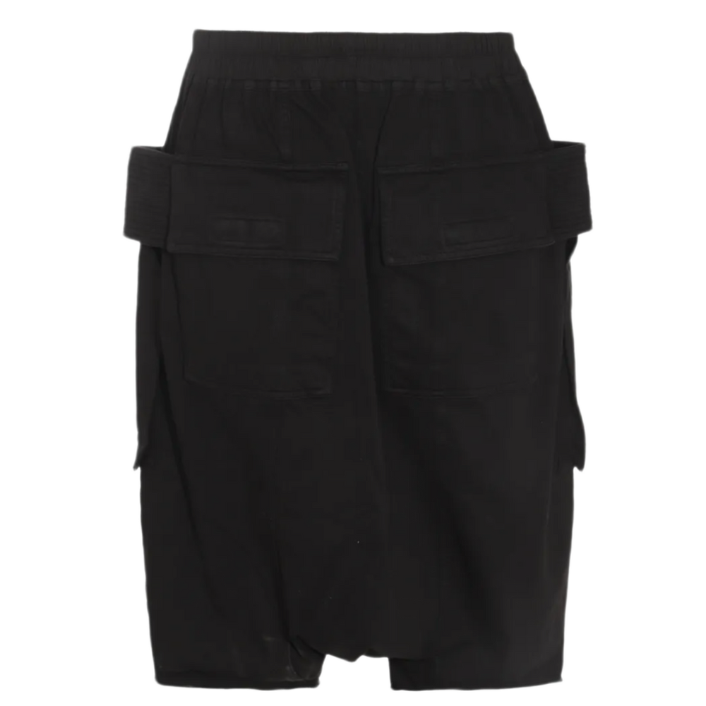 Rick Owens DRKSHDW 'Black' Creatch Pods Cargo Shorts