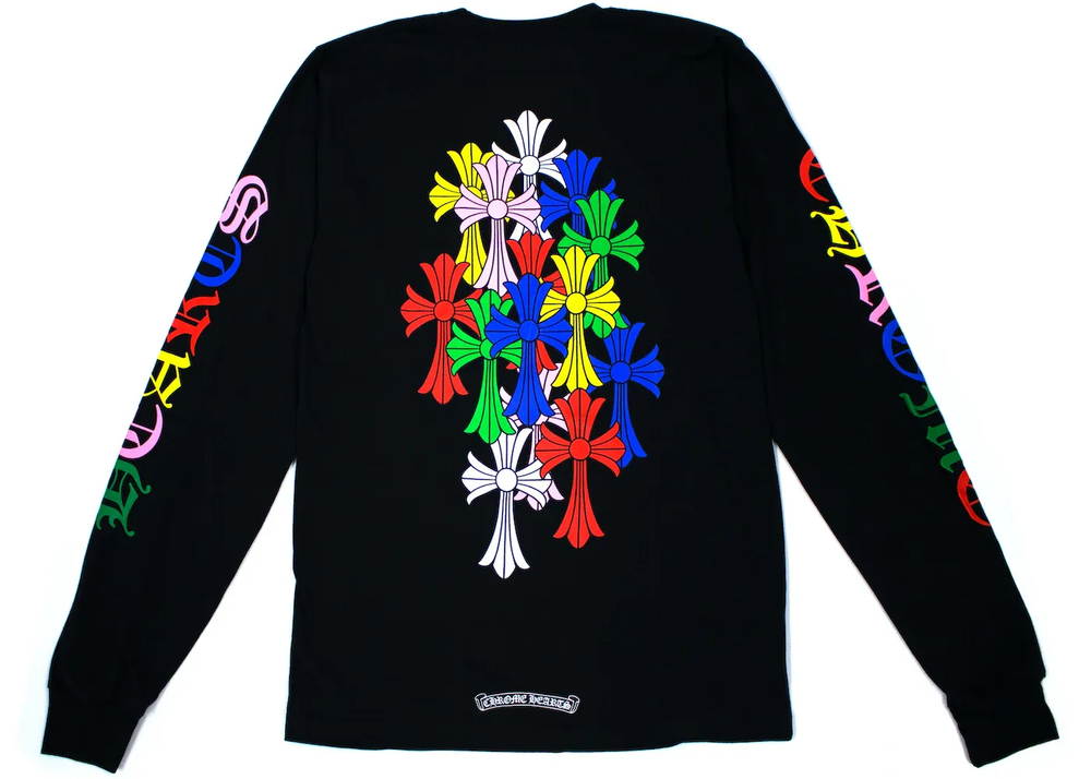Chrome Hearts 'Black' Multicolor Cemetery Longsleeve