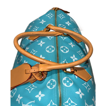 Louis Vuitton 'Turquoise' Speedy P9 Bandouliére 50 Duffle Bag