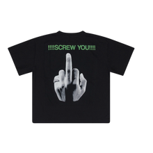 Greedy Unit 'Screw You' Black Tee