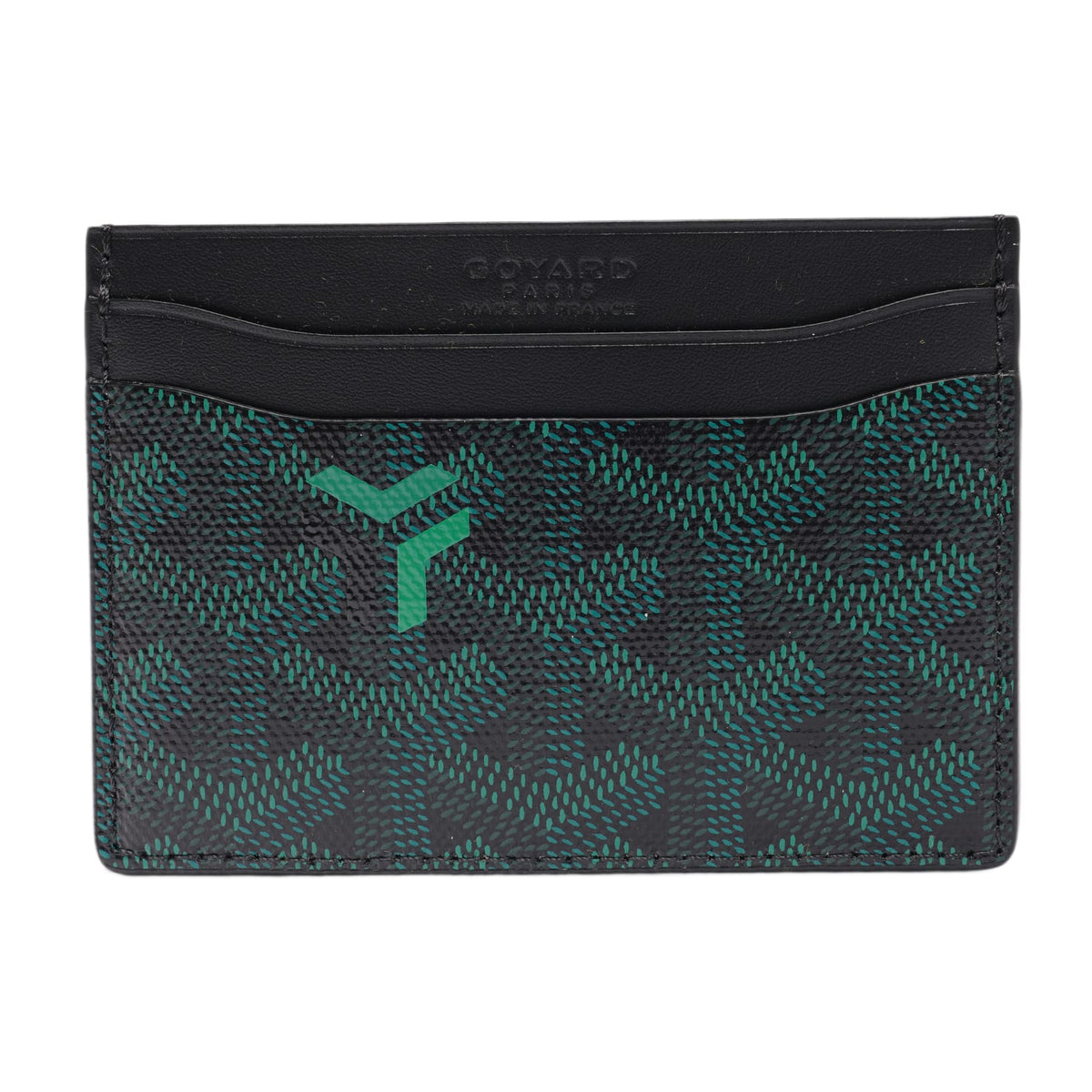 Goyard 'Vert Persistant' St Sulpice Card Holder