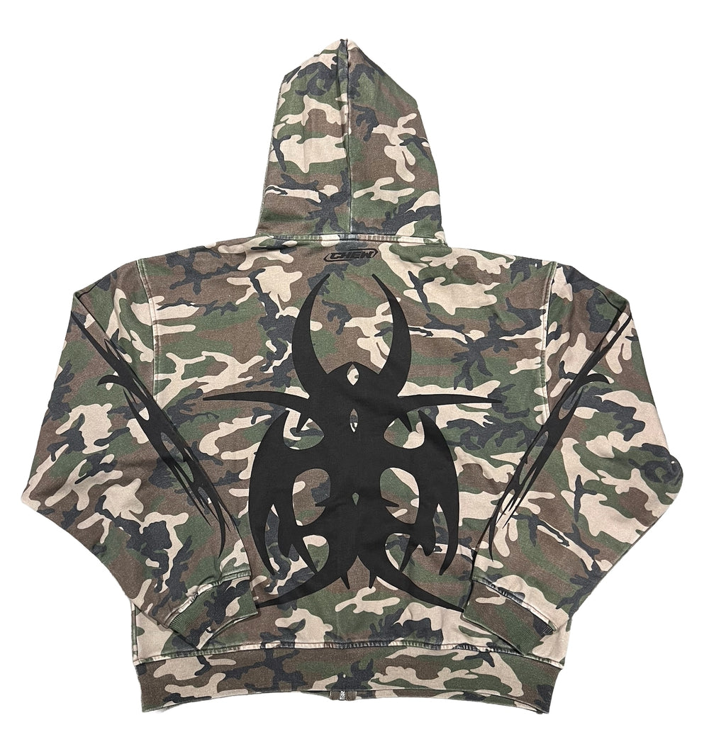 Chew Forever 'Camo' Zip-Up