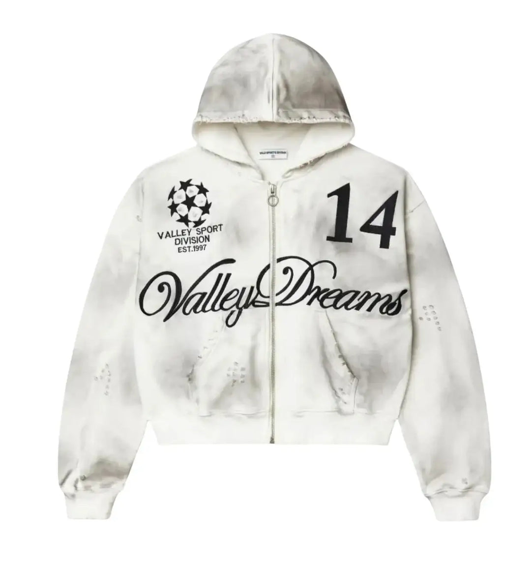 Vale 'Oreo' Zip-Up Hoodie