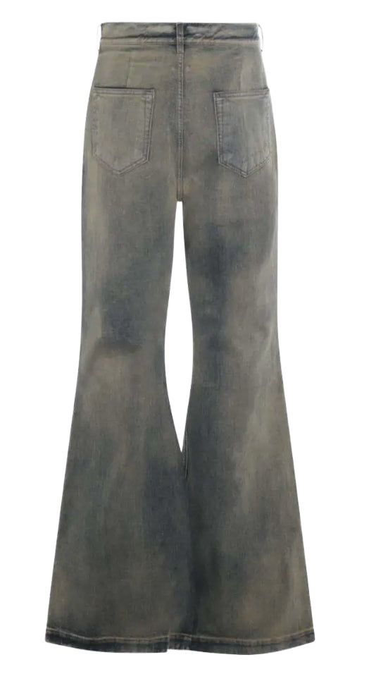 Rick Owens DRKSHDW 'Mineral Pearl' Bootcut Jeans