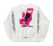 Chrome Hearts Deadly Doll 'Cry On Me' White Crewneck