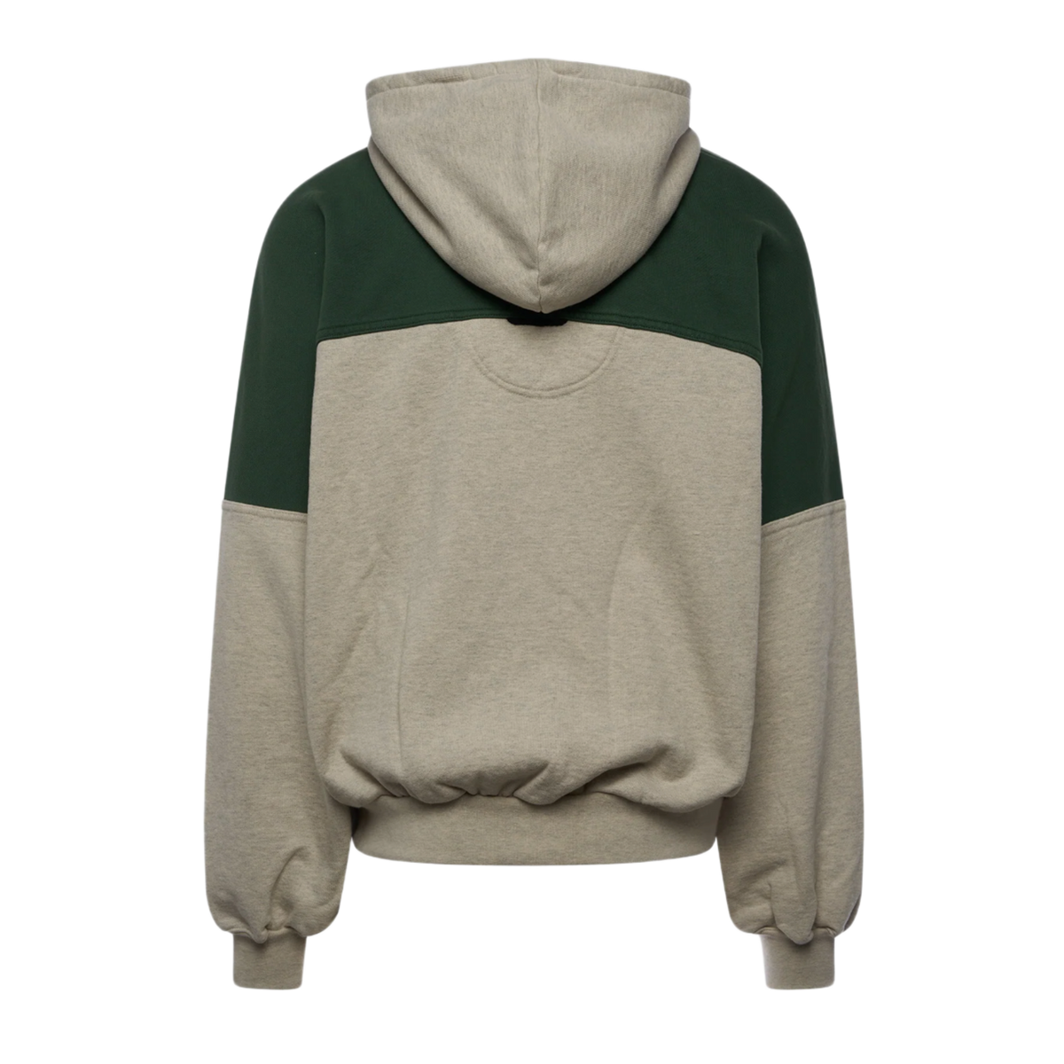Satoshi Nakamoto 'Grey/Green' Crossover Hoodie
