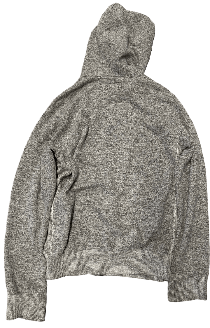 Chrome Hearts 'Leather Maltese CrossPatch' Zip Up Hoodie