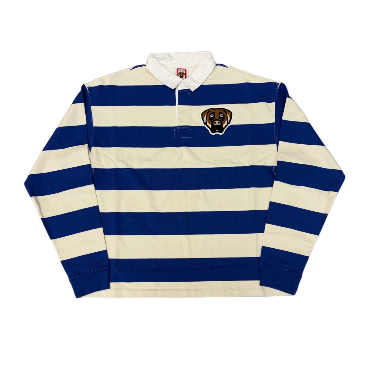Victor Victor 'Blue' Rugby Polo Longsleeve
