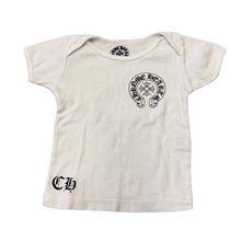Chrome Hearts 'Floral Horseshoe' White Toddler's Tee