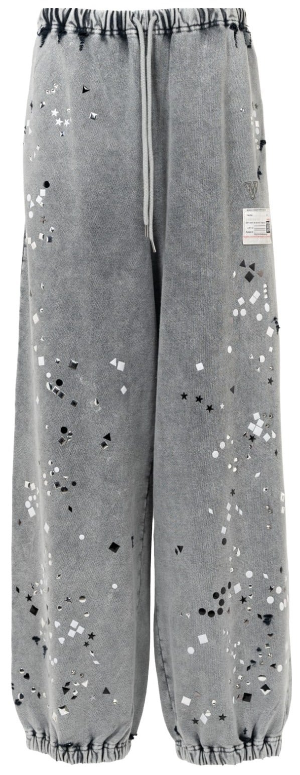 Maison Mihara Yasuhiro 'Embellished' Grey Sweatpants