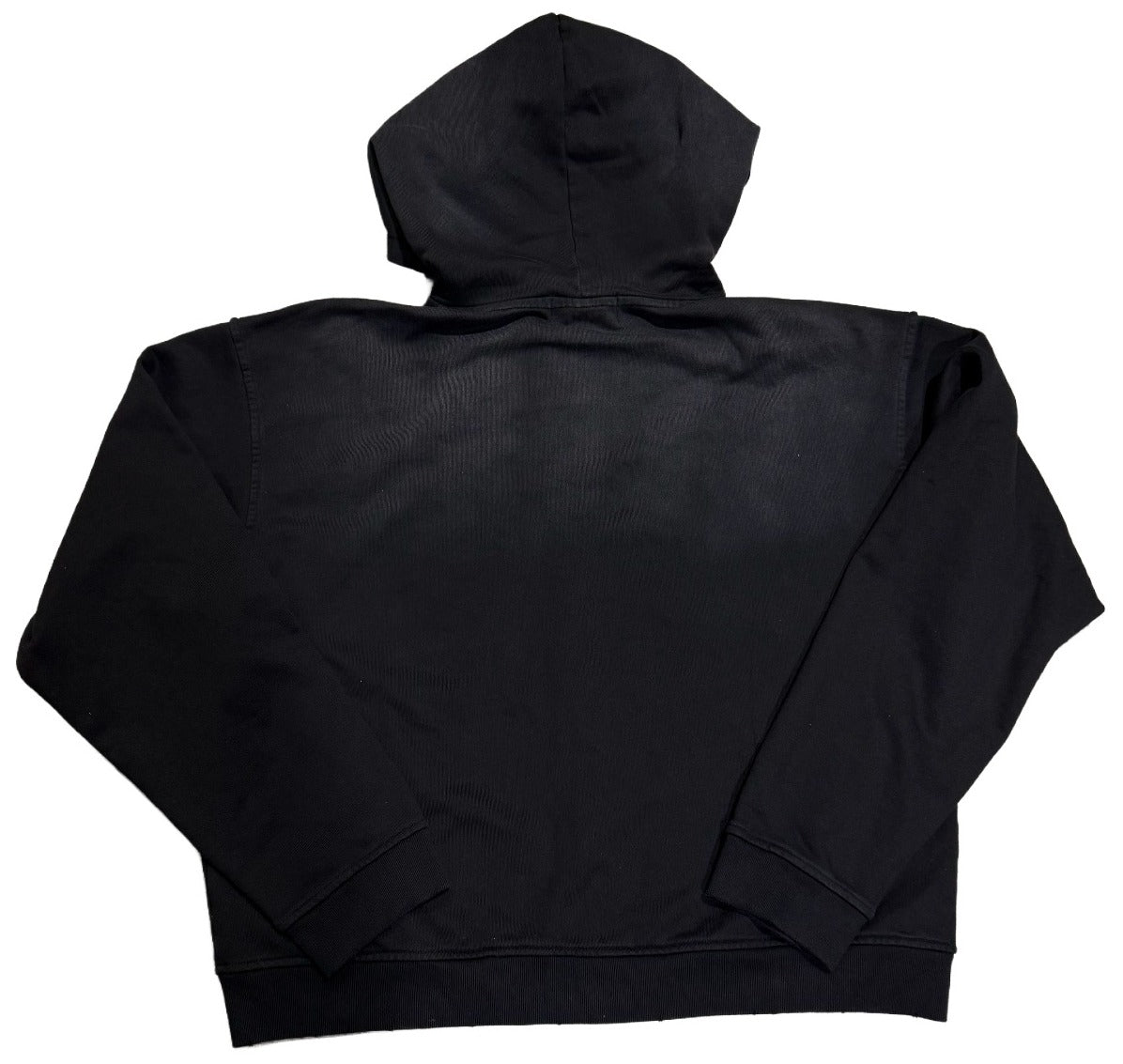 No Faith Studios 'Black' Split Zip Up Hoodie