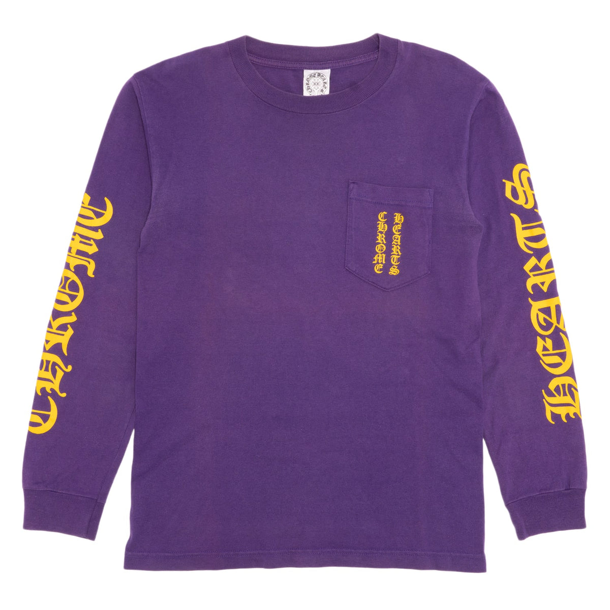 Chrome Hearts Vintage 'Purple & Yellow' Longsleeve