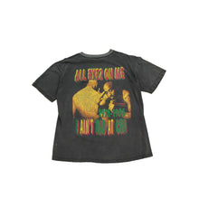 Tupac 'In Memory of 2 Pac' Faded Vintage Black Tee