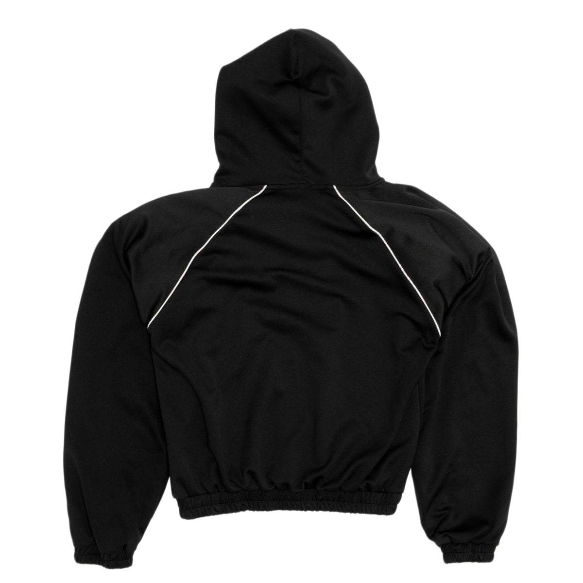 Protocol Index 'Black' Padded Shoulder Zip Up Hoodie