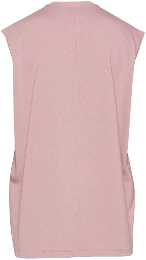 Rick Owens 'Dirty Pink' Sleeveless Tarp tee