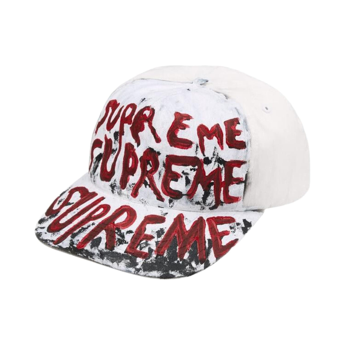 Supreme 'White' Painted Hat