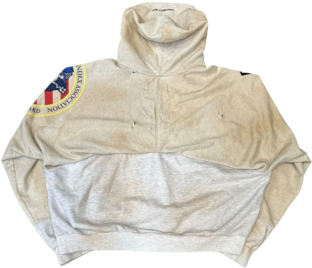 Project G/R 'Reconstructed' NYC Exclusive Folded Zip Up Hoodie