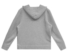 Chrome Hearts 'Grey' Life Sentence Cashmere Zip Up Hoodie