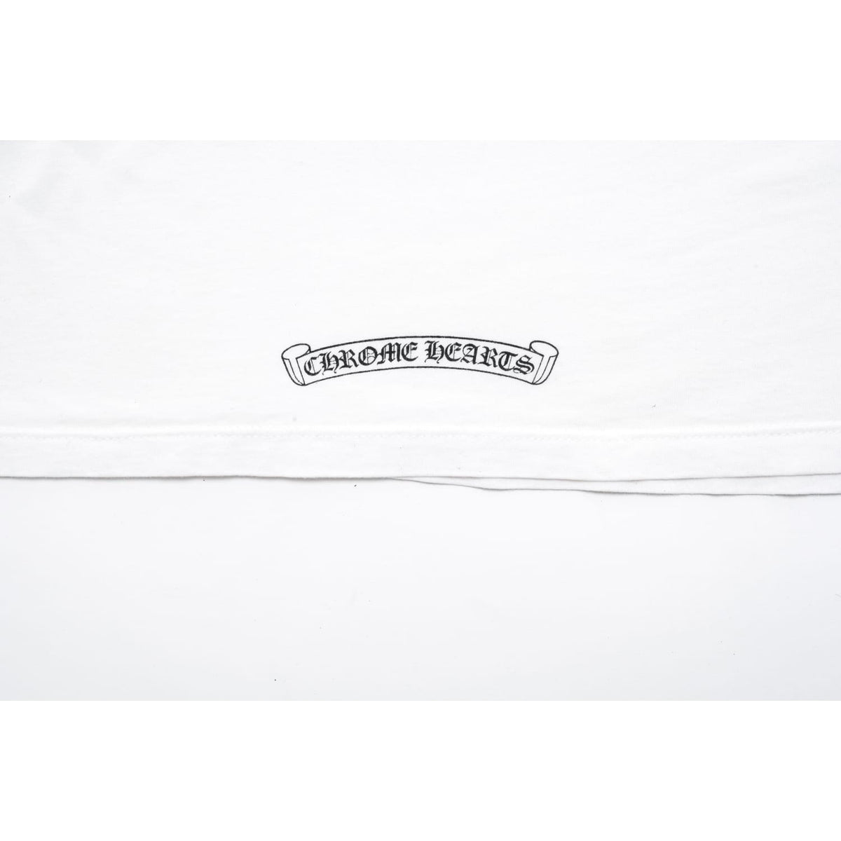 Chrome Hearts Vintage 'White' 3/4 Sleeve Polo Shirt