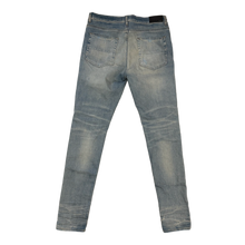 Amiri 'Plaid Bandana Patch Thrasher' Indigo Blue Jeans